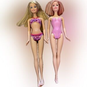 Barbie Doll Set In Swimsuits